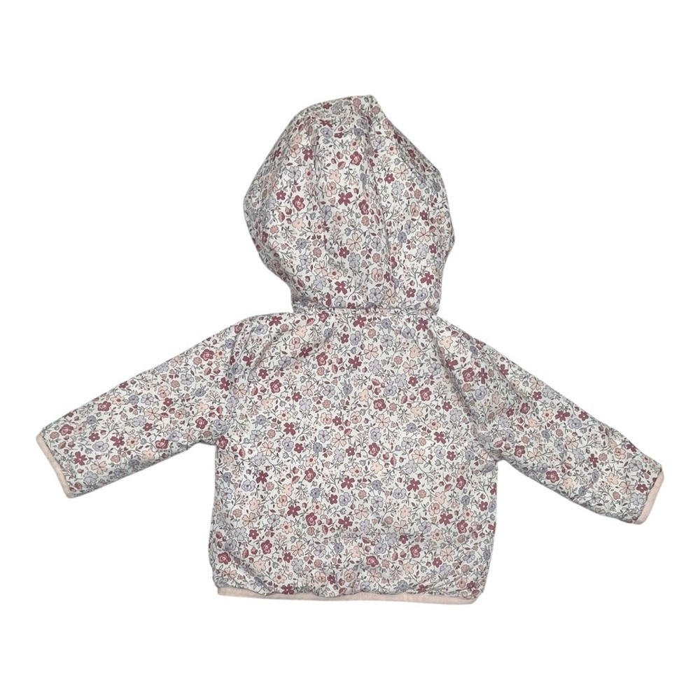 Penelope Mack Pink Floral Baby Hoodie Size: 12 months - Picture 2 of 8